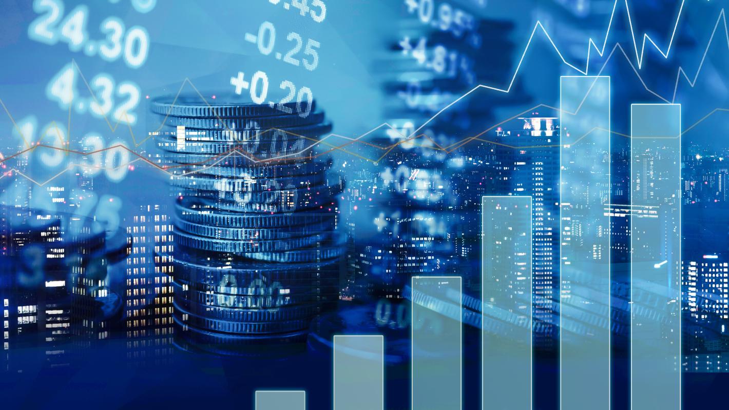  image displays a montage that represents financial and budgetary concepts